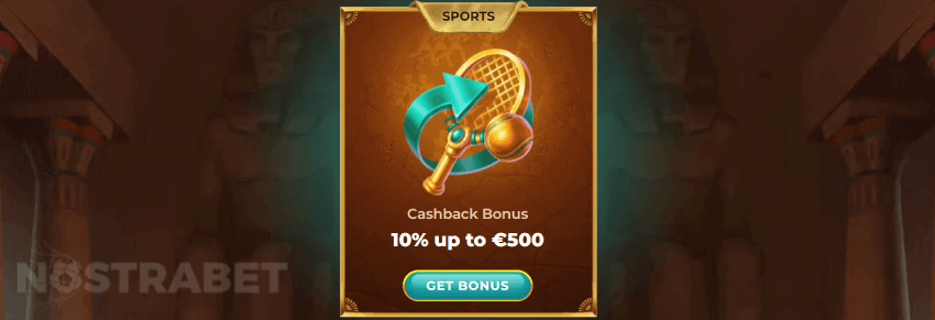 AmunRa sports cashback