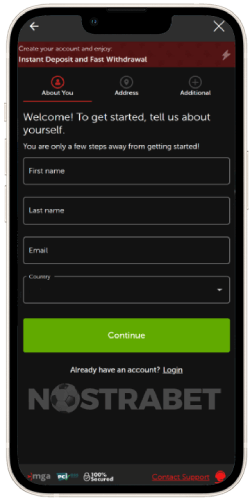 Betsafe mobile registration