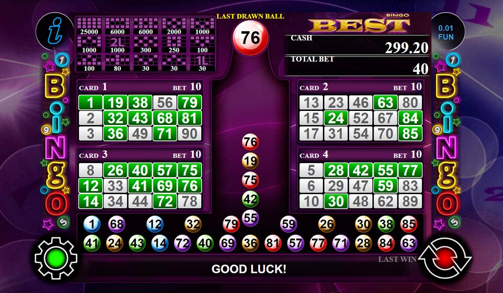 Bingo CT Gaming Slot