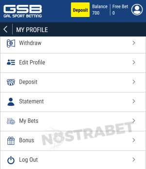 Gal Sport Betting Zambia my account