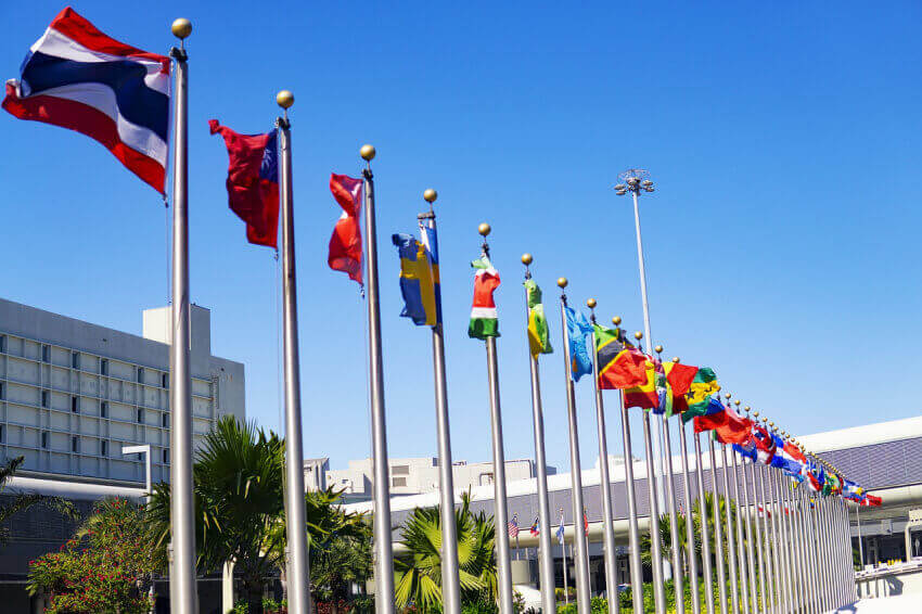 international flags politics