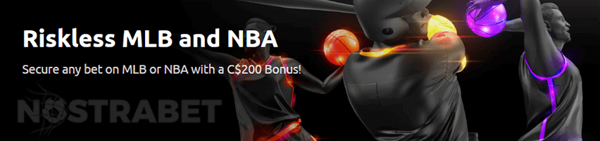 LoonieBet Canada Riskless MLB and NBA