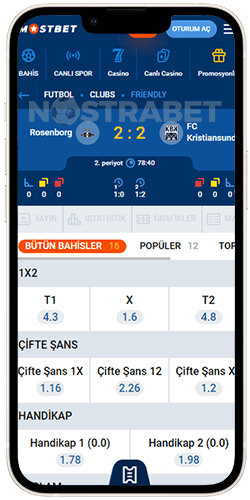Mostbet iOS Canl? Spor Bahisleri