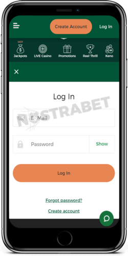 mr green casino ios app login