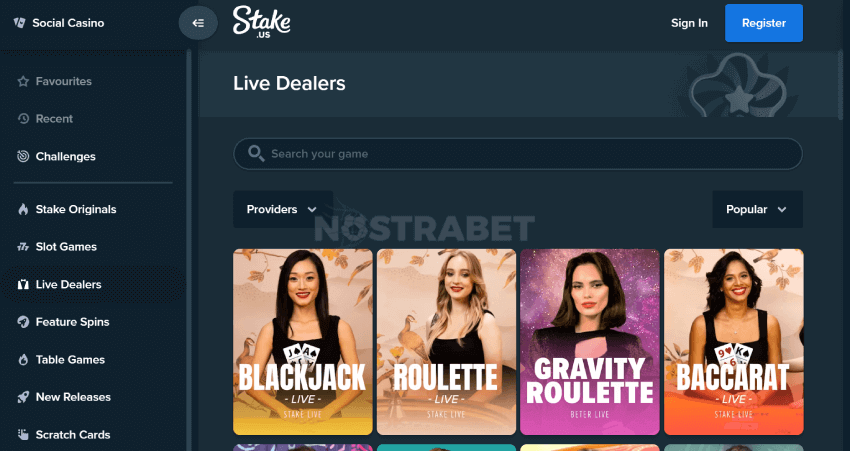 stake us live casino