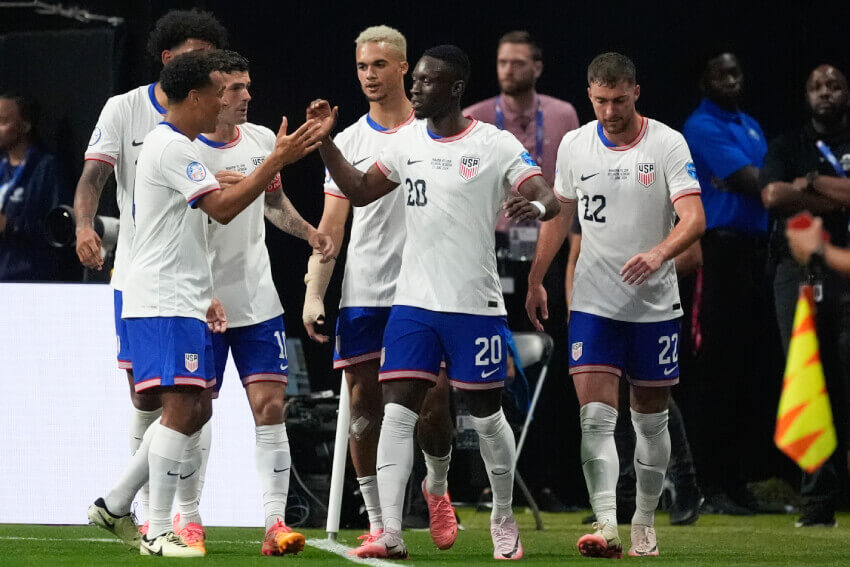 Jogadores dos EUA na Copa América