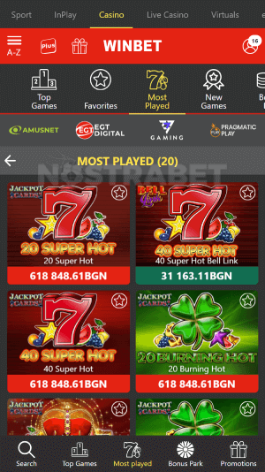 winbet casino mobile